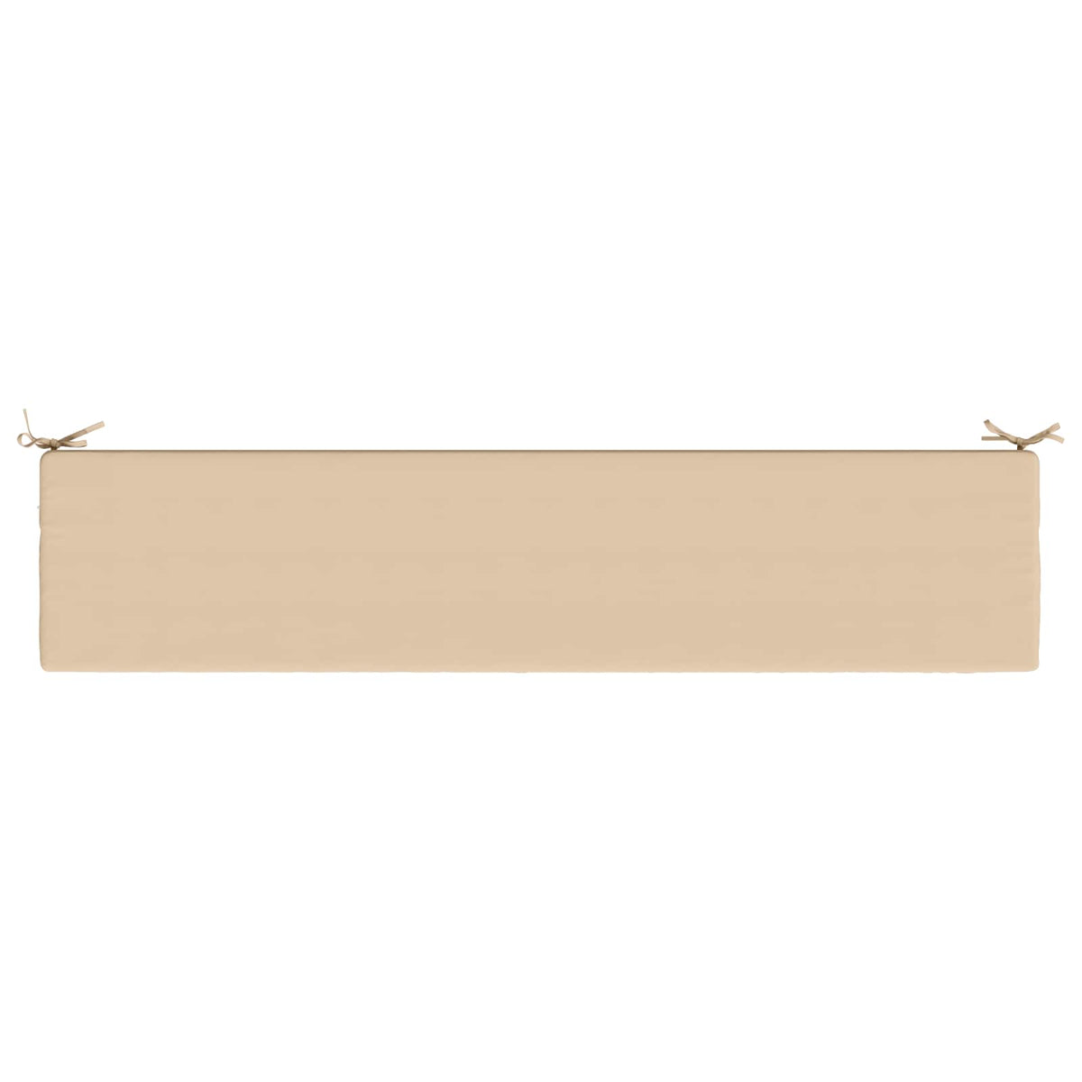 Bench Cushion SOEST 100% Polyester Cream 170 x 40 x 5 cm