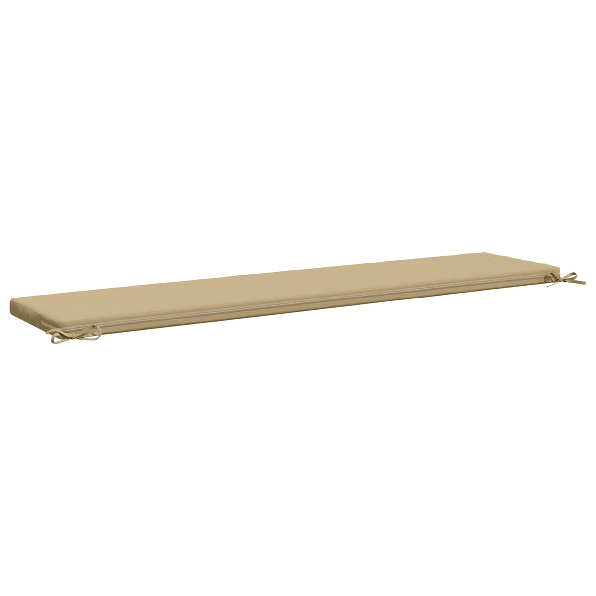 Bench Cushion SOEST 100% Polyester Beige 170 x 40 x 5 cm