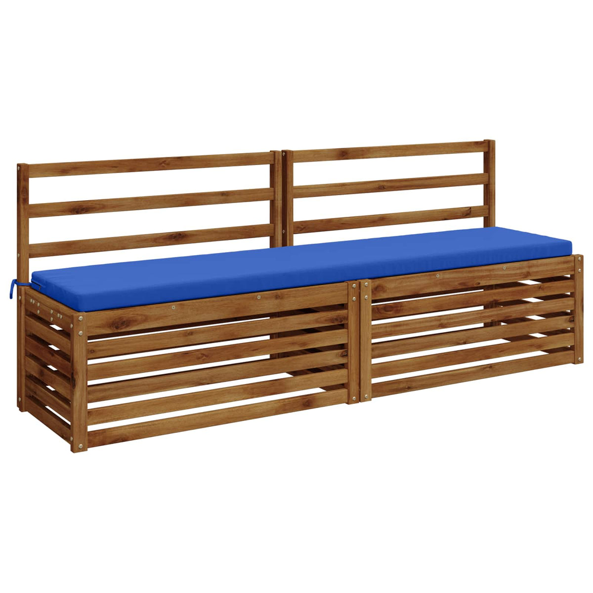 Bench Cushion SOEST 100% Polyester Royal Blue 170 x 40 x 5 cm