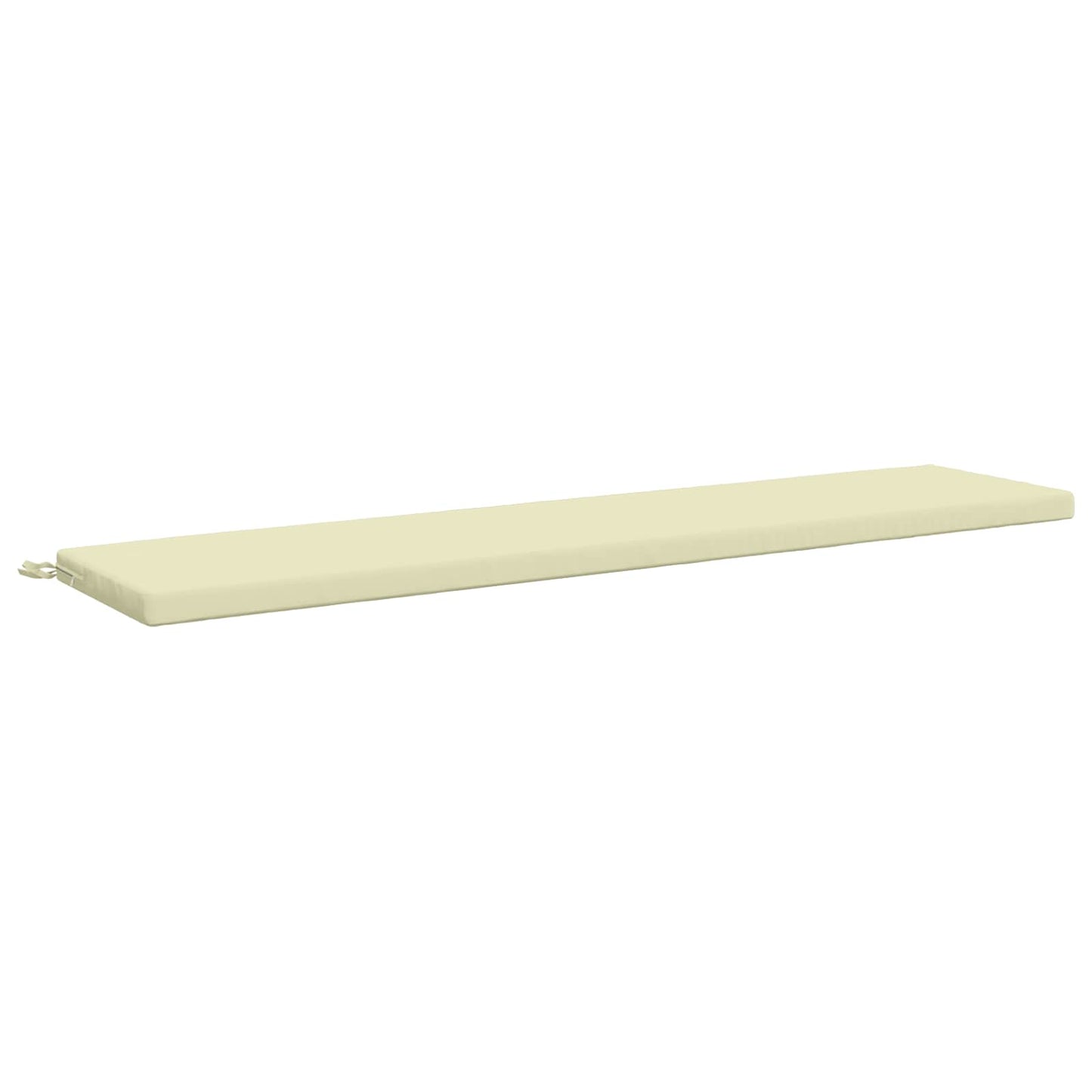 2-Piece Bench Cushions SOEST 2 pcs 100% Polyester Cream