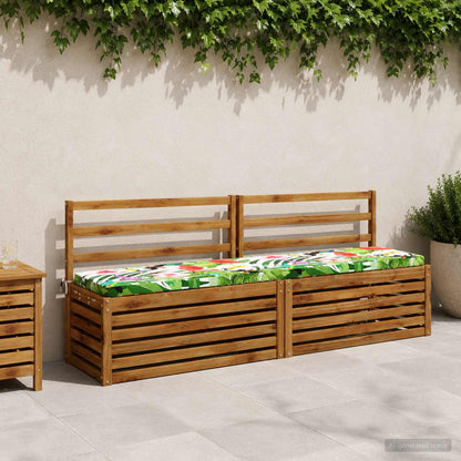 2-Piece Bench Cushions SOEST 2 pcs 100% Polyester Multicolour