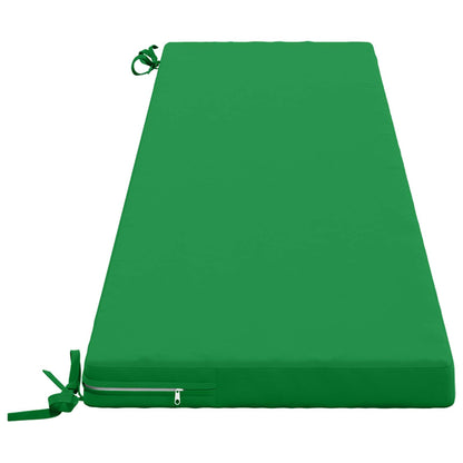 2-Piece Bench Cushions SOEST 2 pcs 100% Polyester Green