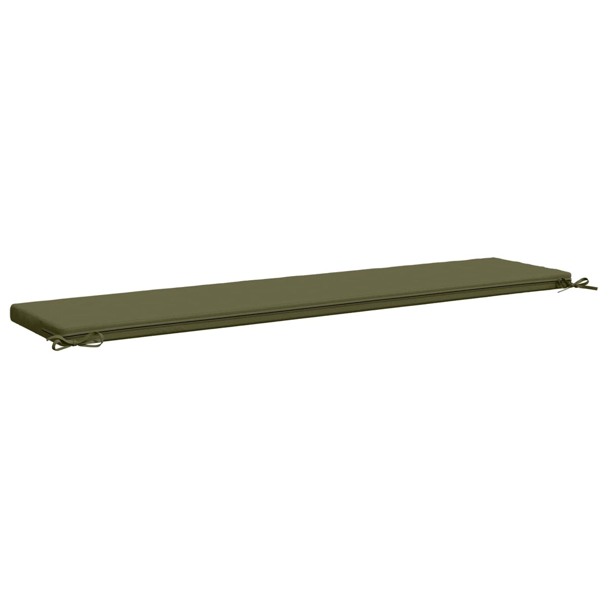 2-Piece Bench Cushions SOEST 2 pcs 100% Polyester Olive Green