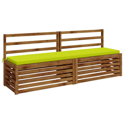 Bench Cushion SOEST 100% Polyester Bright Green 180 x 40 x 5 cm