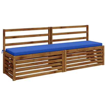 Bench Cushion SOEST 100% Polyester Royal Blue 180 x 40 x 5 cm