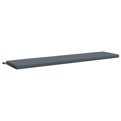 Bench Cushion SOEST 100% Polyester Blue 200 x 40 x 5 cm