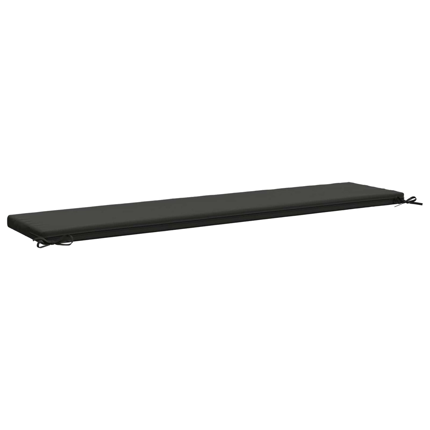 Bench Cushion SOEST 100% Polyester Anthracite 200 x 40 x 5 cm