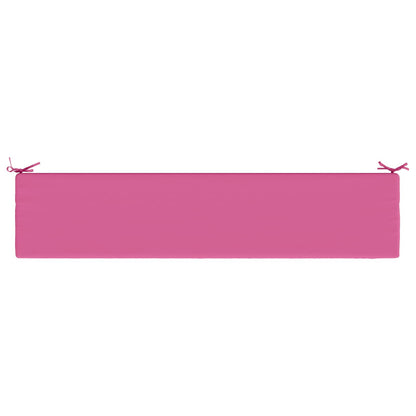 2-Piece Bench Cushions SOEST 2 pcs 100% Polyester Pink