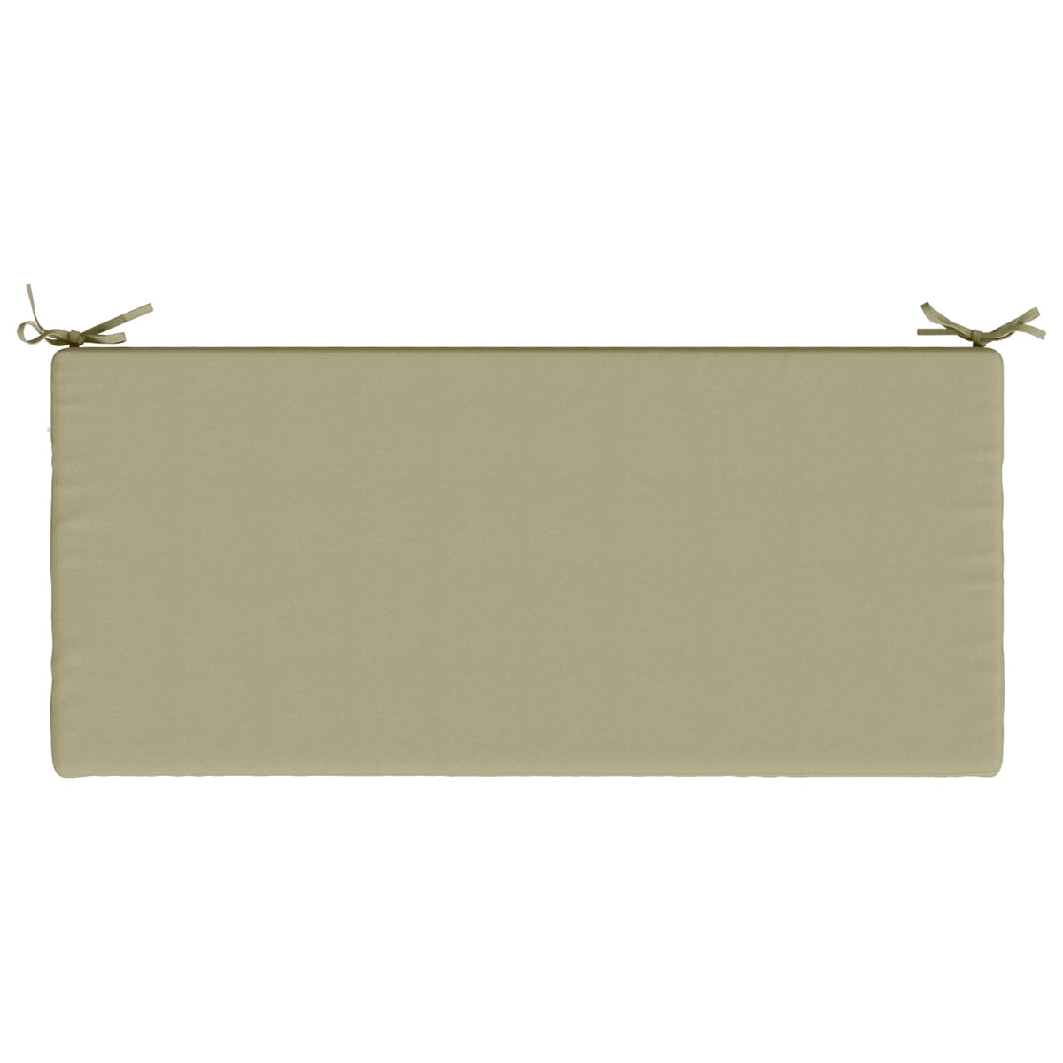 Bench Cushion SOEST 100% Polyester Light Green 110 x 50 x 5 cm