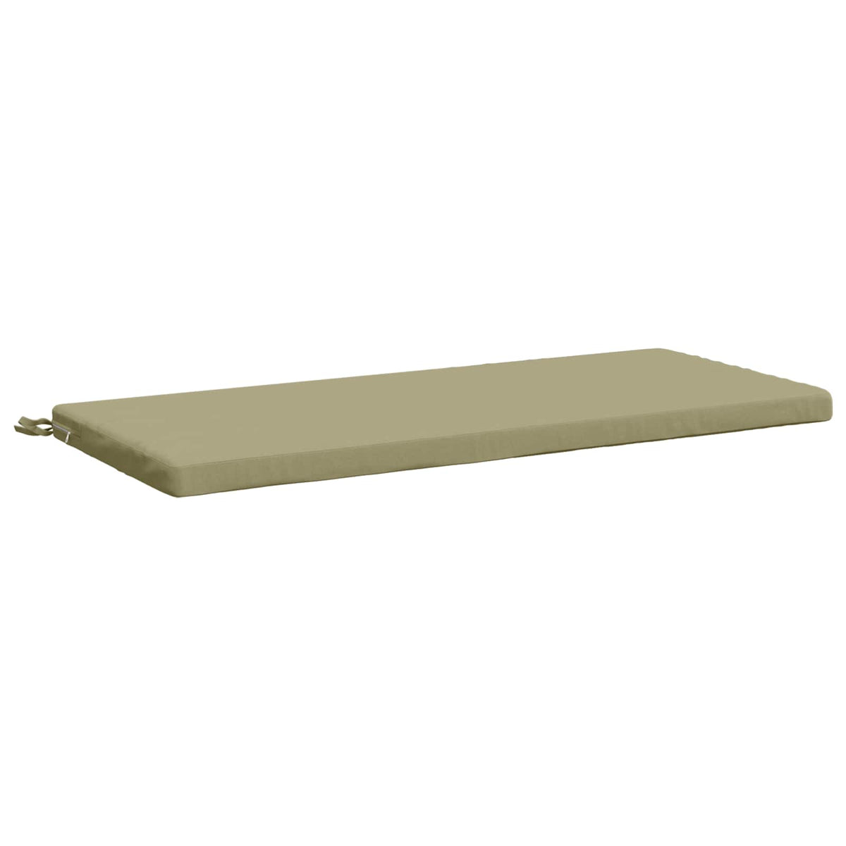 2-Piece Bench Cushions SOEST 2 pcs 100% Polyester Light Green