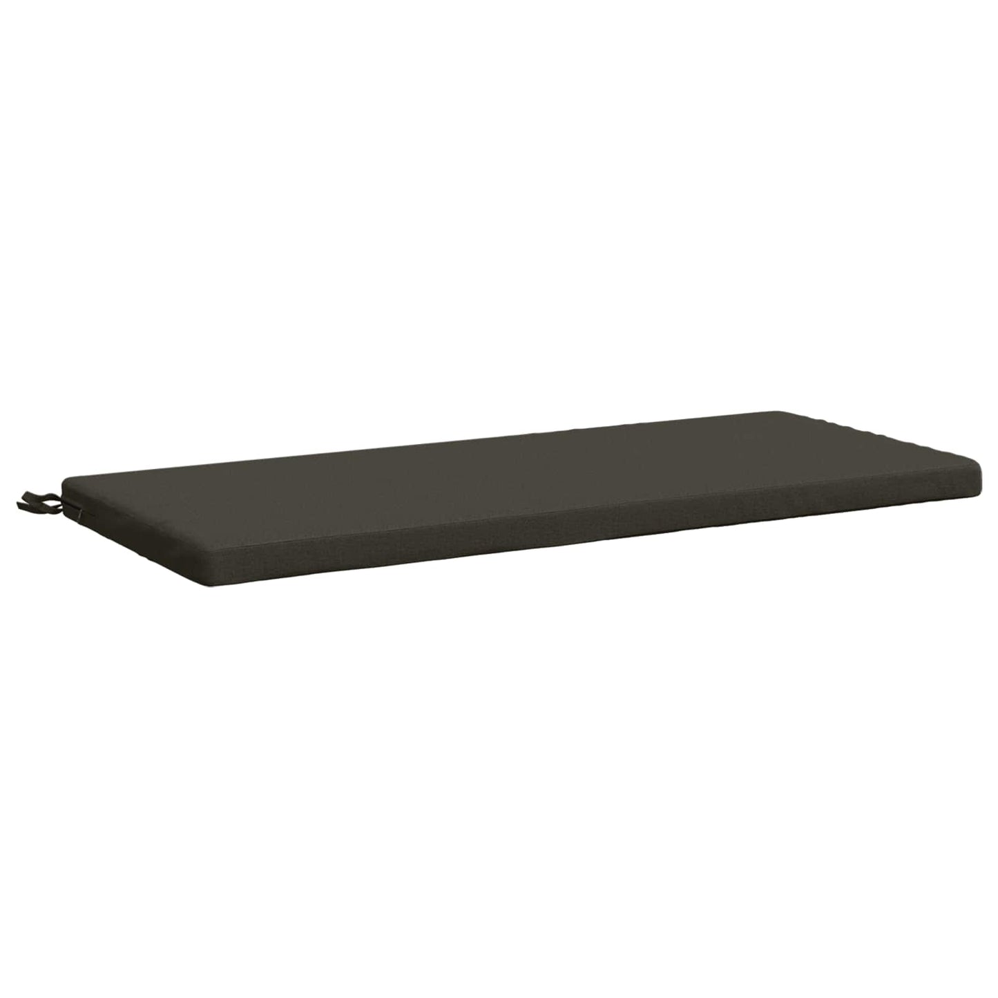 2-Piece Bench Cushions SOEST 2 pcs 100% Polyester Anthracite
