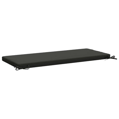 Bench Cushion SOEST 100% Polyester Anthracite 110 x 50 x 5 cm