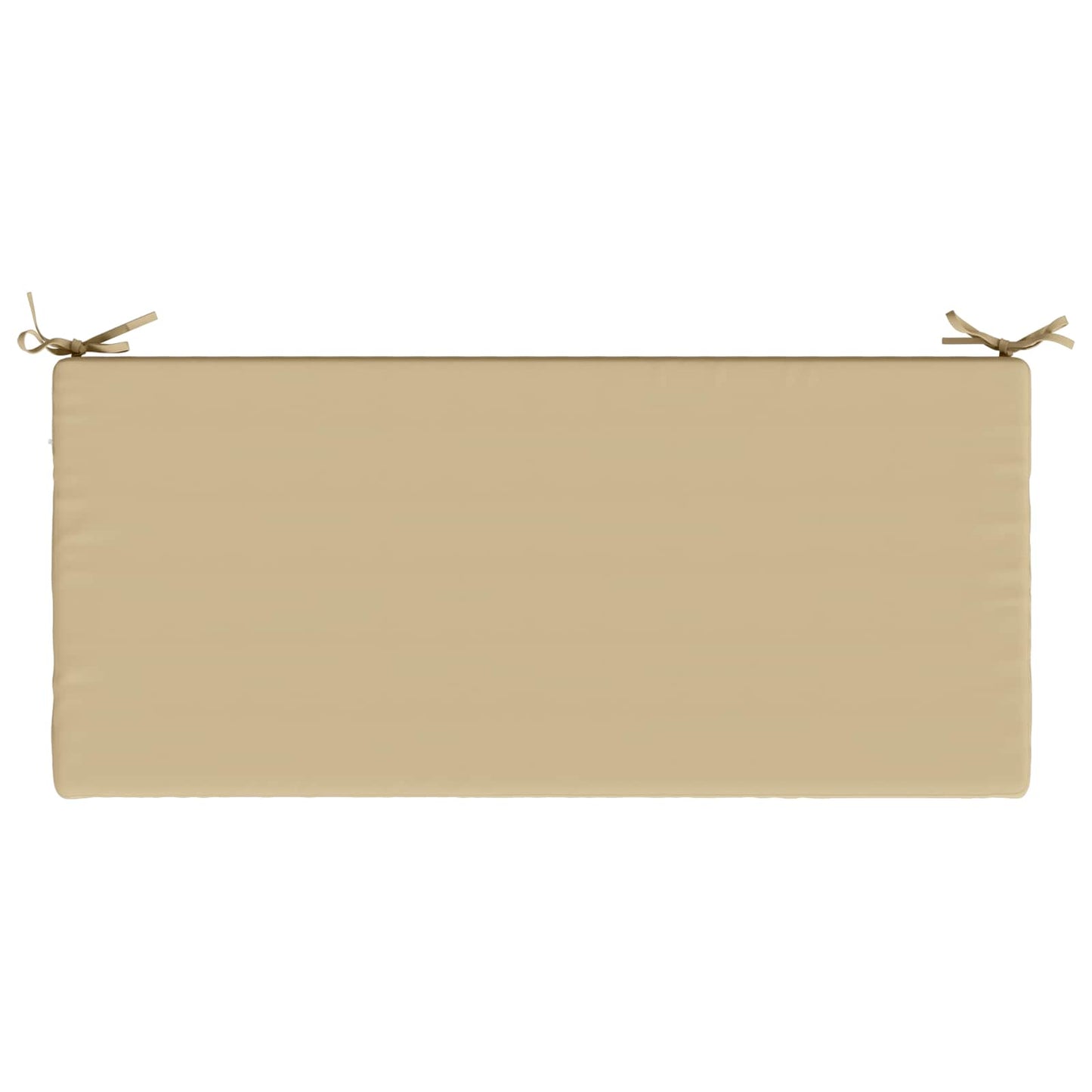 2-Piece Bench Cushions SOEST 2 pcs 100% Polyester Beige