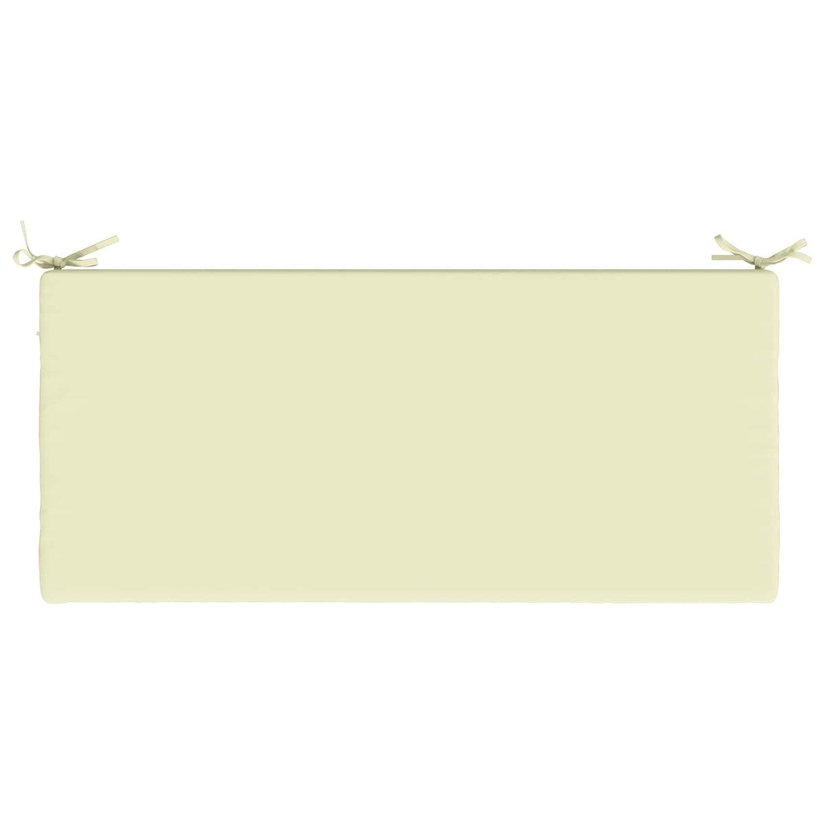 Bench Cushion SOEST 100% Polyester Cream 110 x 50 x 5 cm