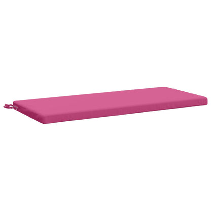 2-Piece Bench Cushions SOEST 2 pcs 100% Polyester Pink