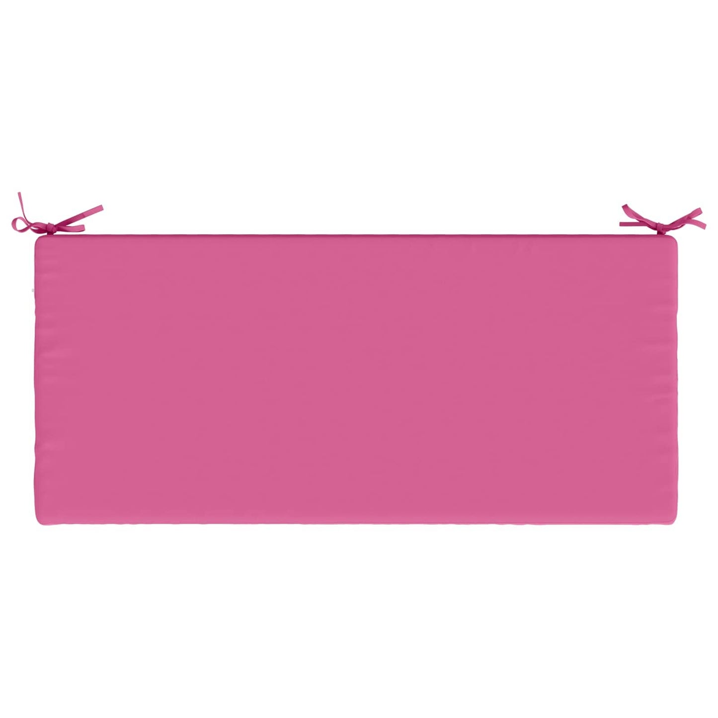 2-Piece Bench Cushions SOEST 2 pcs 100% Polyester Pink