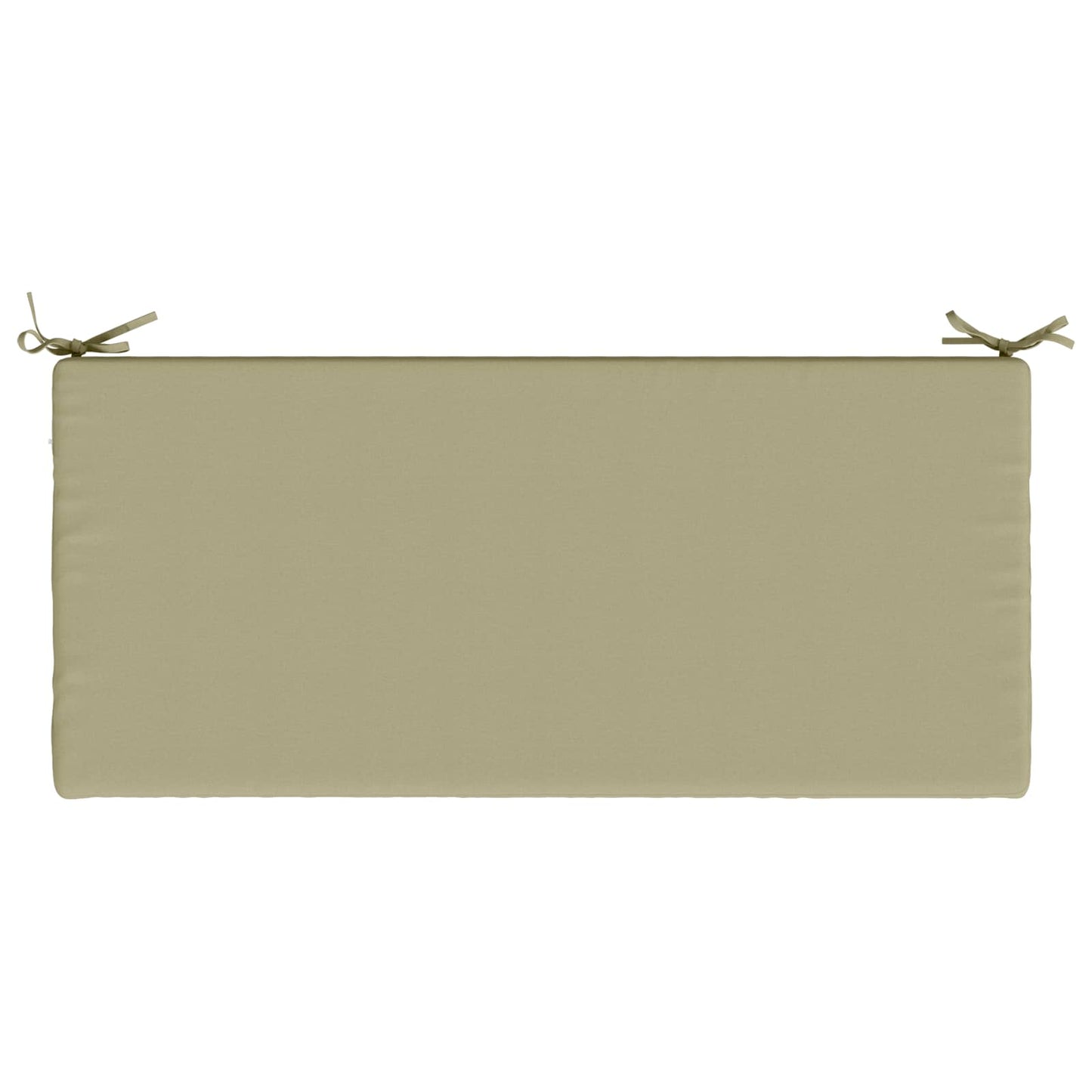 2-Piece Bench Cushions SOEST 2 pcs 100% Polyester Light Green