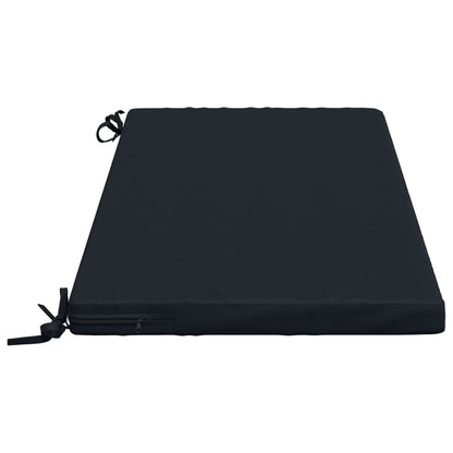 Bench Cushion SOEST 100% Polyester Dark Blue 120 x 50 x 5 cm
