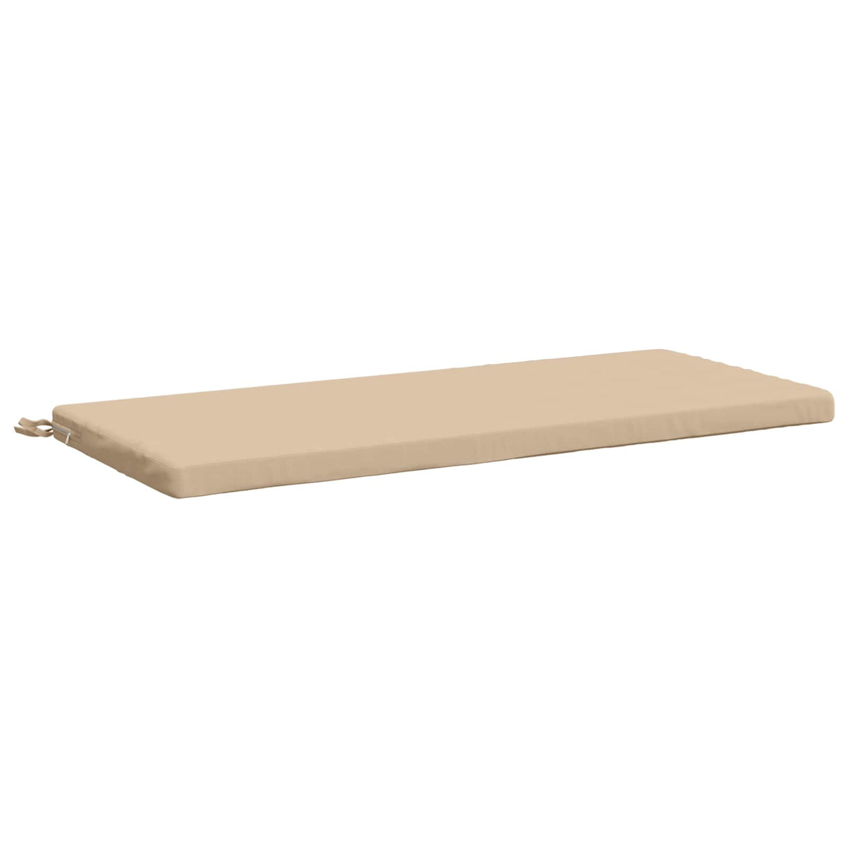 2-Piece Bench Cushions SOEST 2 pcs 100% Polyester Cream
