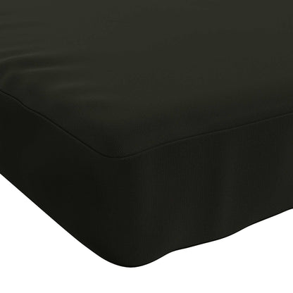 2-Piece Bench Cushions SOEST 2 pcs 100% Polyester Black