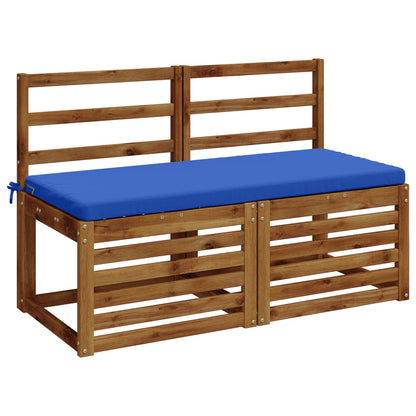 Bench Cushion SOEST 100% Polyester Royal Blue 120 x 50 x 5 cm