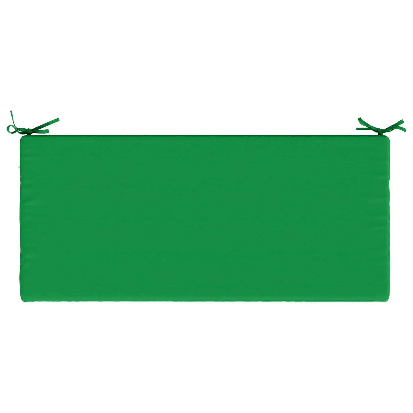 2-Piece Bench Cushions SOEST 2 pcs 100% Polyester Green