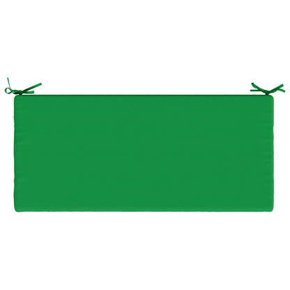 2-Piece Bench Cushions SOEST 2 pcs 100% Polyester Green