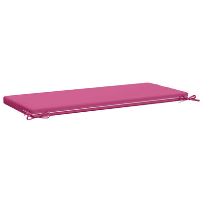 2-Piece Bench Cushions SOEST 2 pcs 100% Polyester Pink