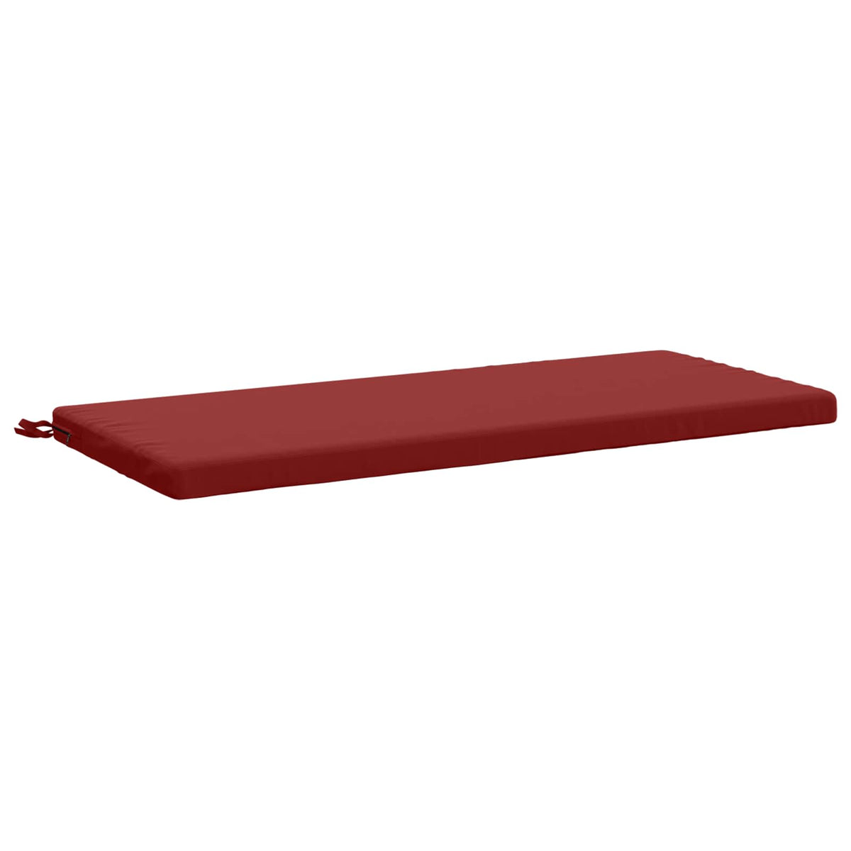 2-Piece Bench Cushions SOEST 2 pcs 100% Polyester Wine Red