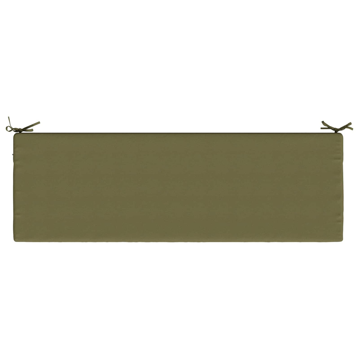 2-Piece Bench Cushions SOEST 2 pcs 100% Polyester Olive Green