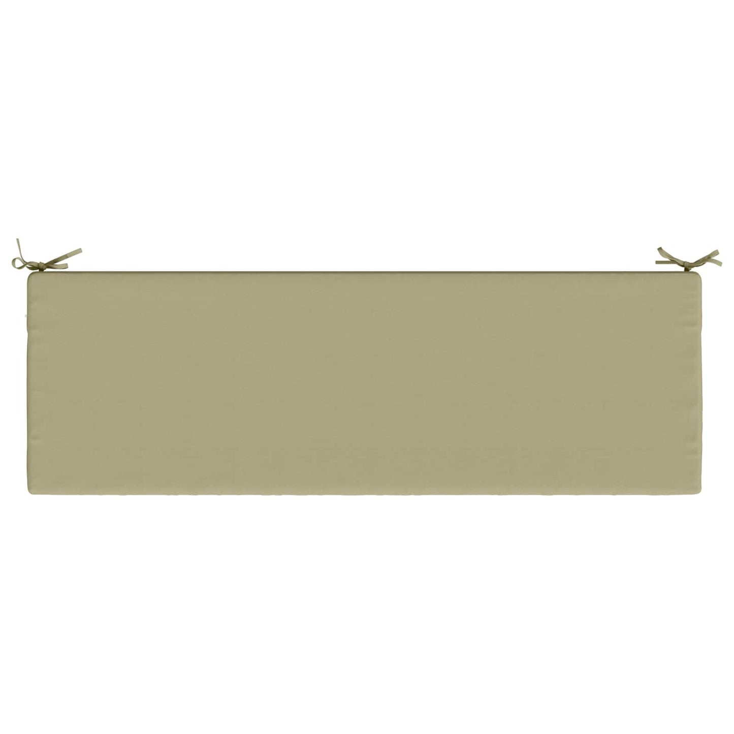 2-Piece Bench Cushions SOEST 2 pcs 100% Polyester Light Green