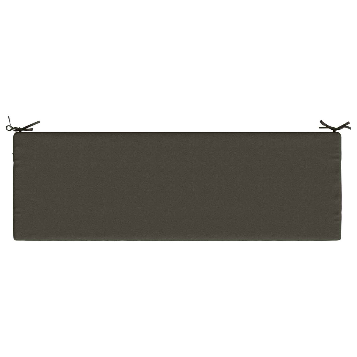 Bench Cushion SOEST 100% Polyester Anthracite 140 x 50 x 5 cm