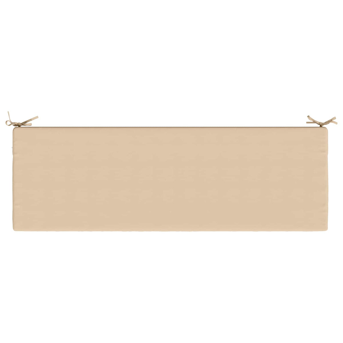 Bench Cushion SOEST 100% Polyester Cream 140 x 50 x 5 cm