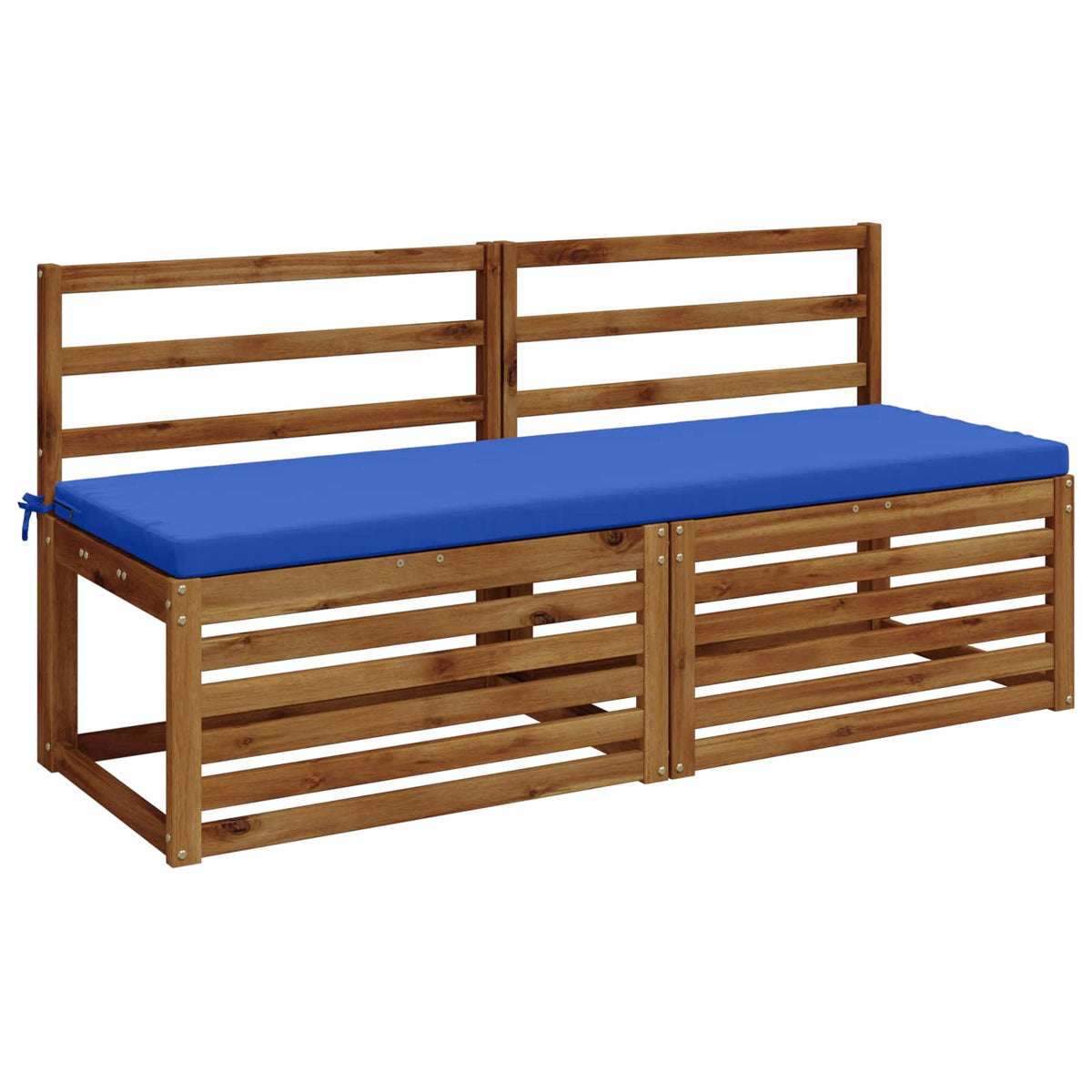 Bench Cushion SOEST 100% Polyester Royal Blue 140 x 50 x 5 cm