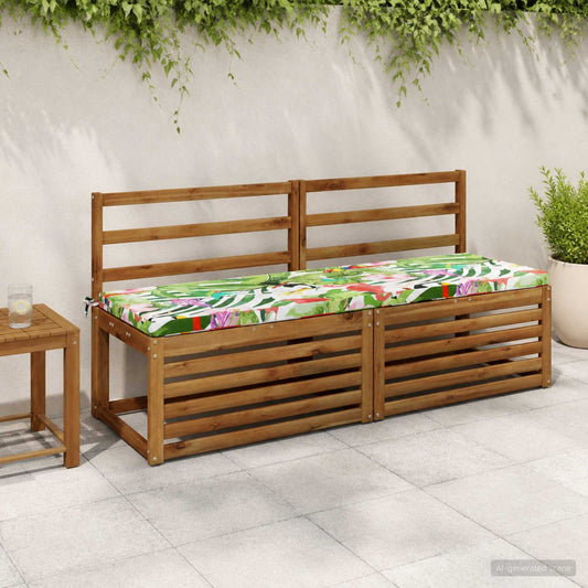 2-Piece Bench Cushions SOEST 2 pcs 100% Polyester Multicolour