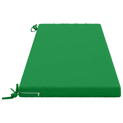 2-Piece Bench Cushions SOEST 2 pcs 100% Polyester Green