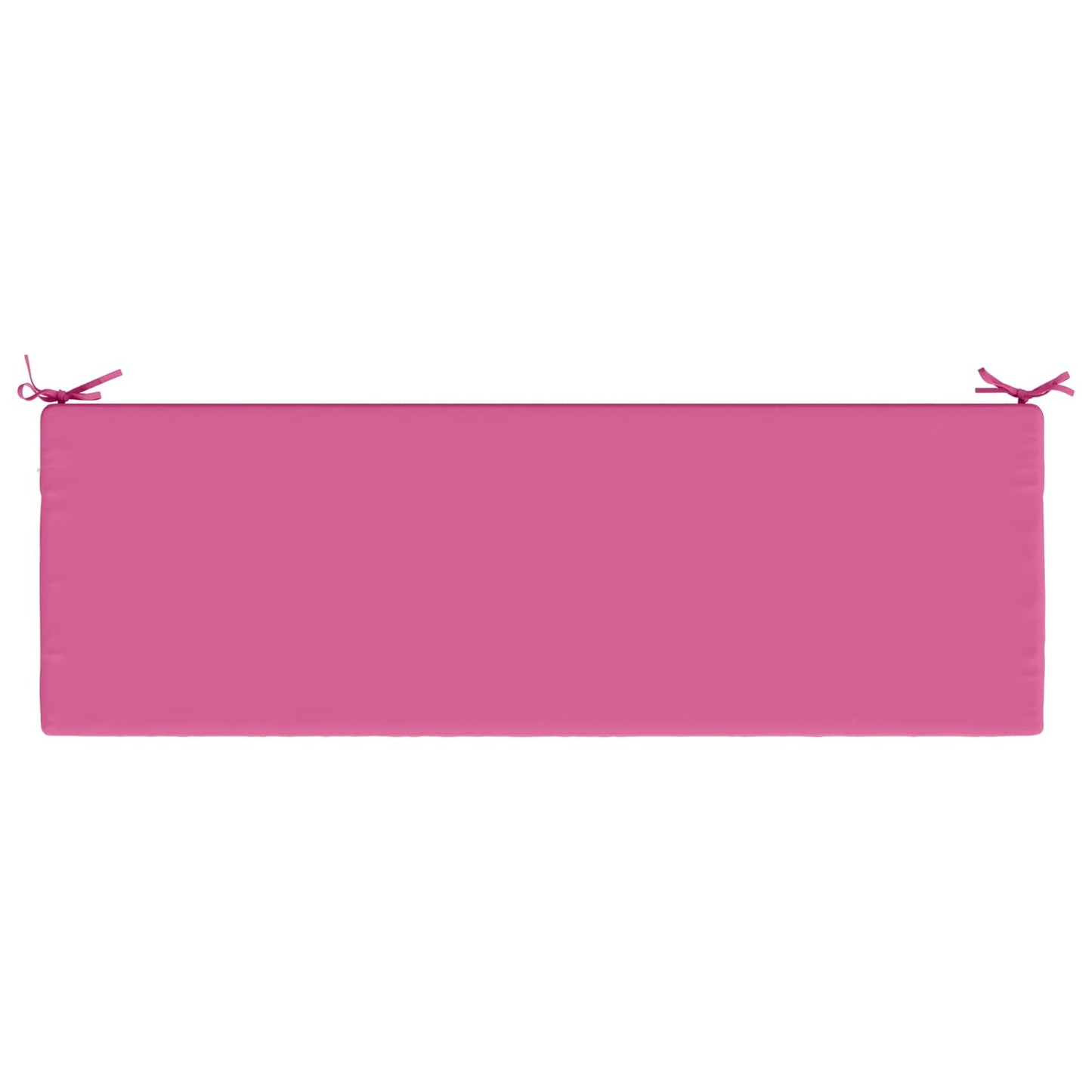2-Piece Bench Cushions SOEST 2 pcs 100% Polyester Pink