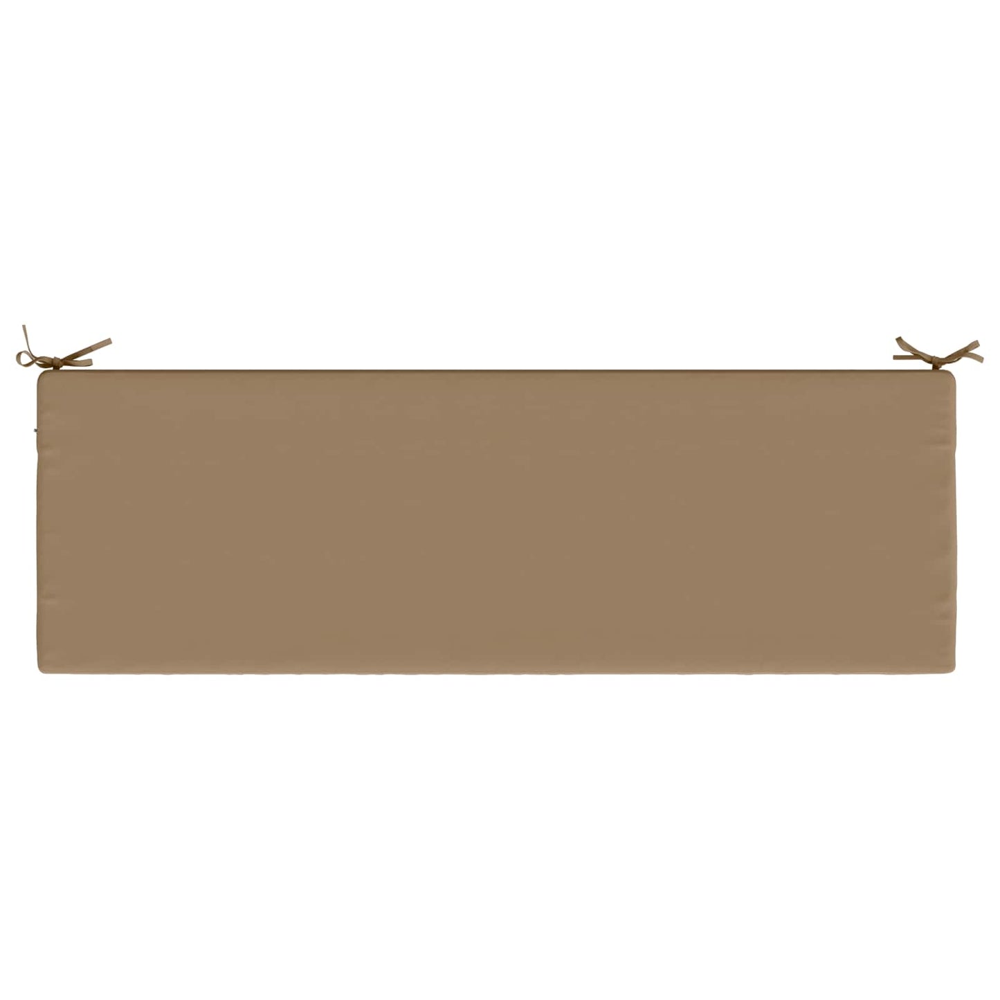 Bench Cushion SOEST 100% Polyester Taupe 140 x 50 x 5 cm