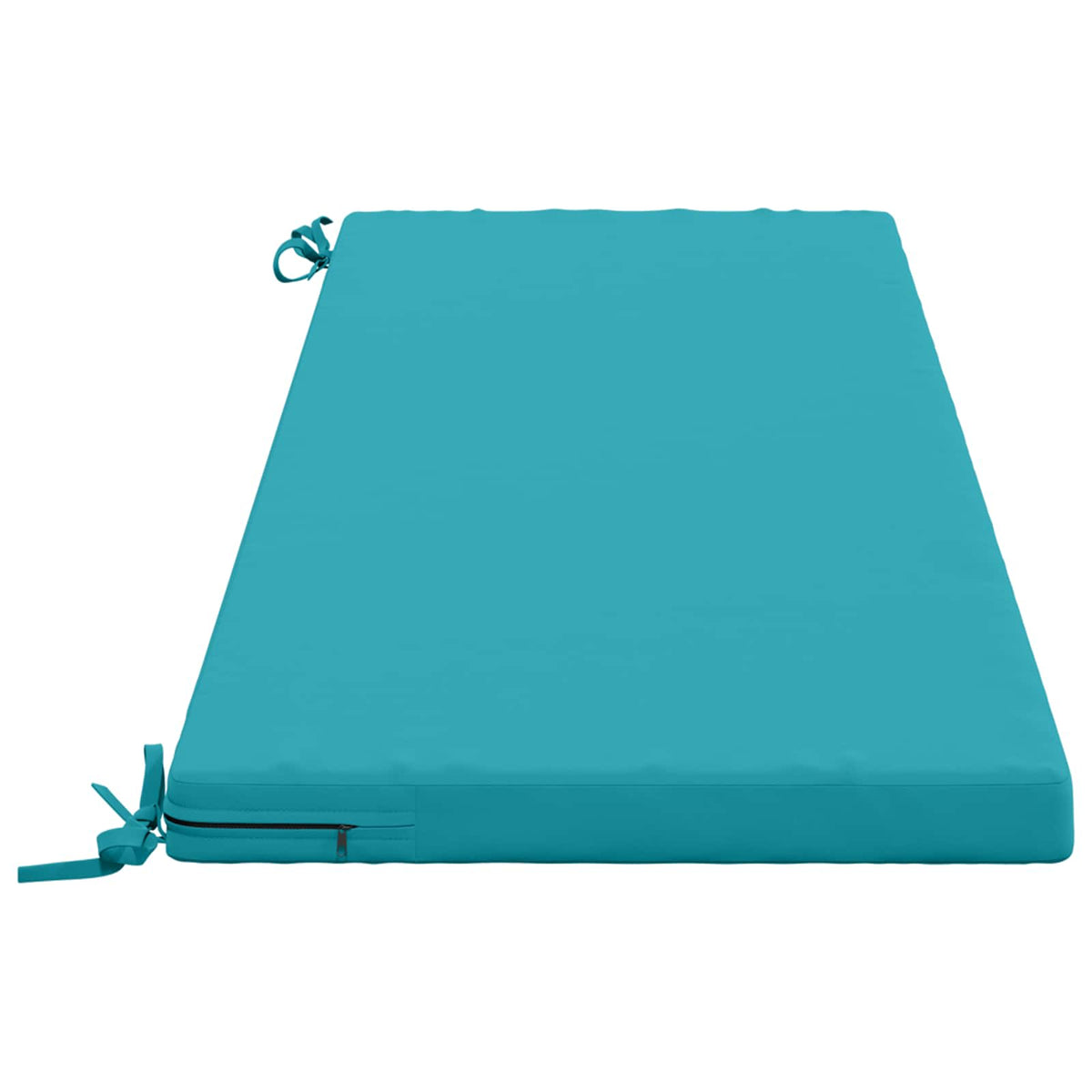 Bench Cushion SOEST 100% Polyester Turquoise 140 x 50 x 5 cm