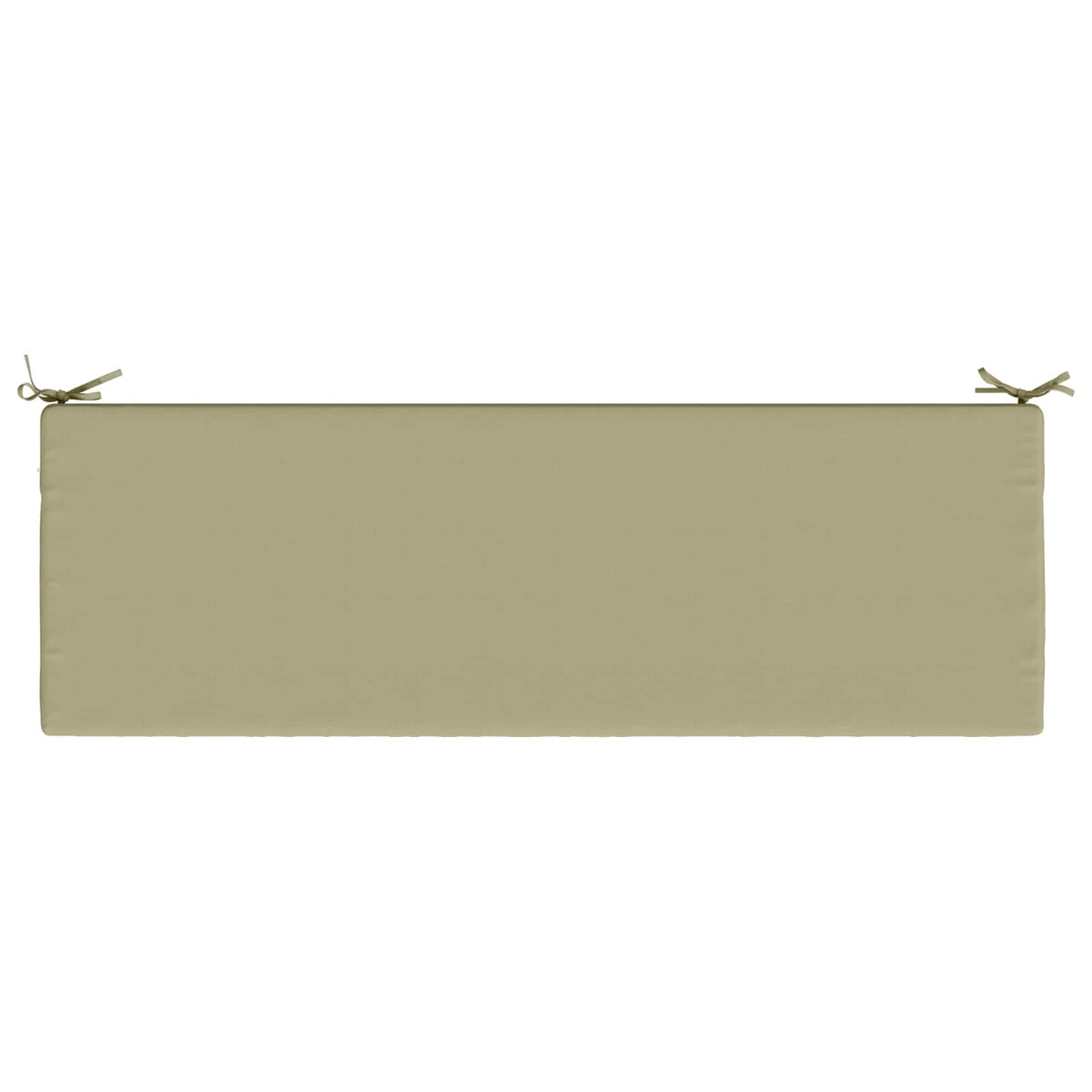 2-Piece Bench Cushions SOEST 2 pcs 100% Polyester Light Green
