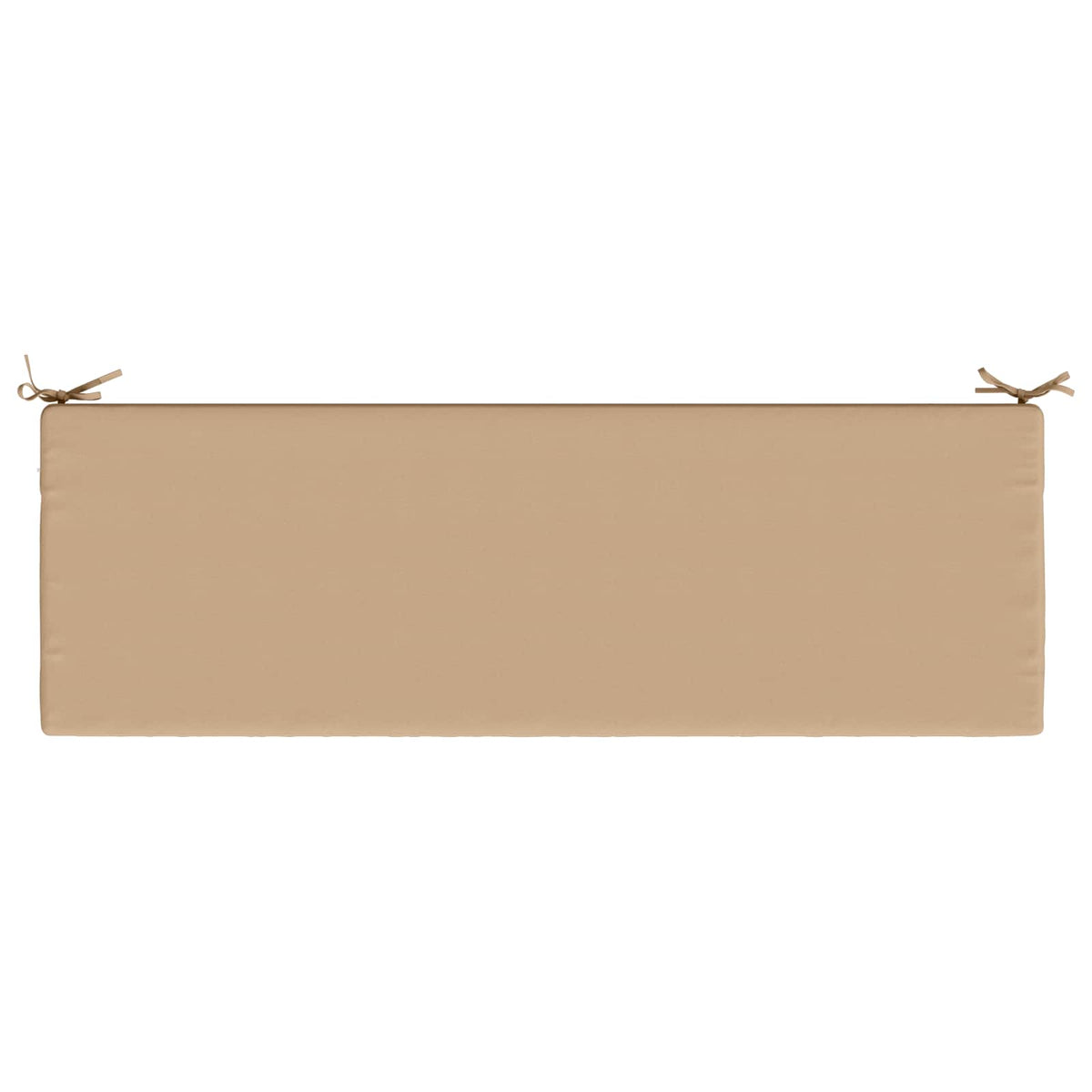 2-Piece Bench Cushions SOEST 2 pcs 100% Polyester Sand