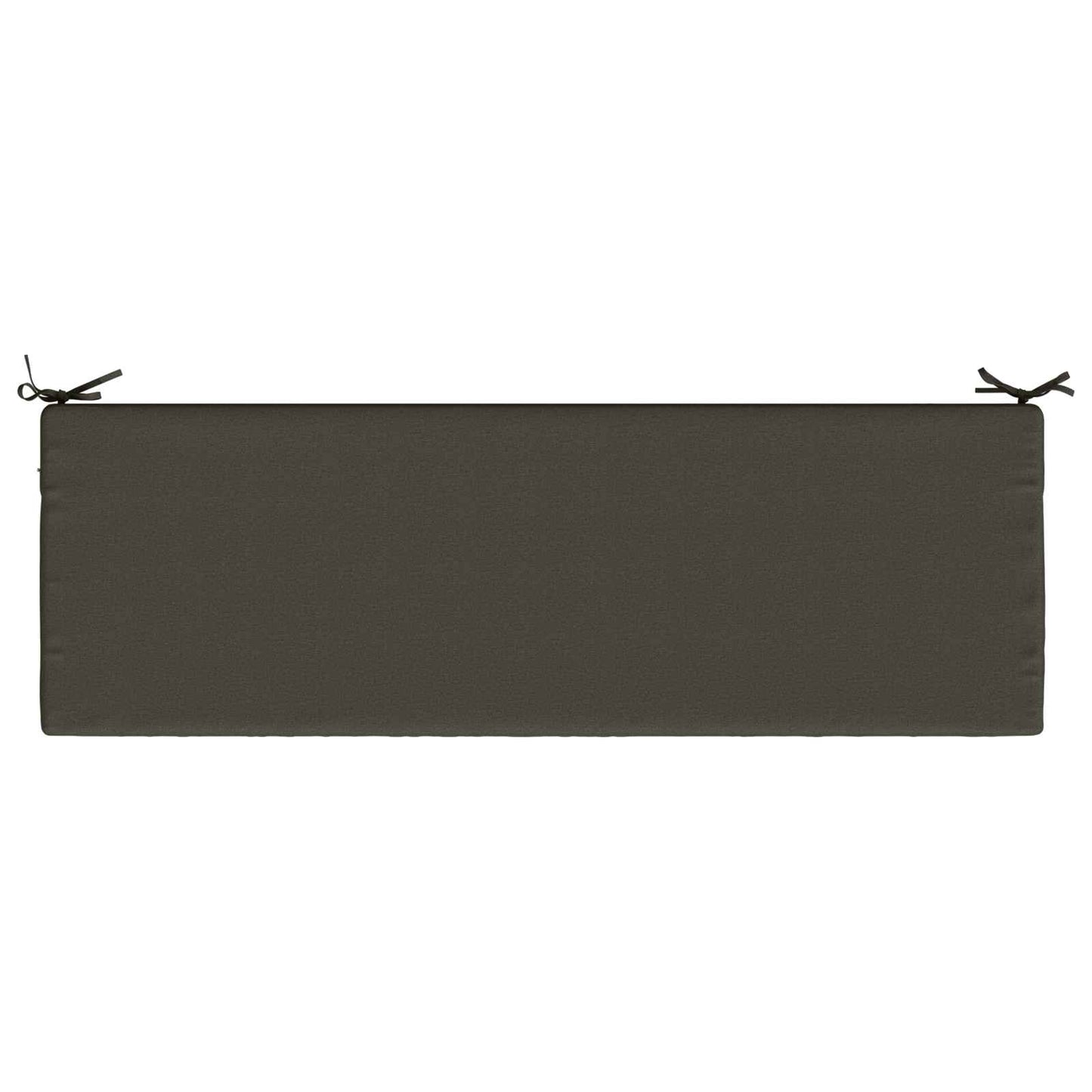 2-Piece Bench Cushions SOEST 2 pcs 100% Polyester Anthracite