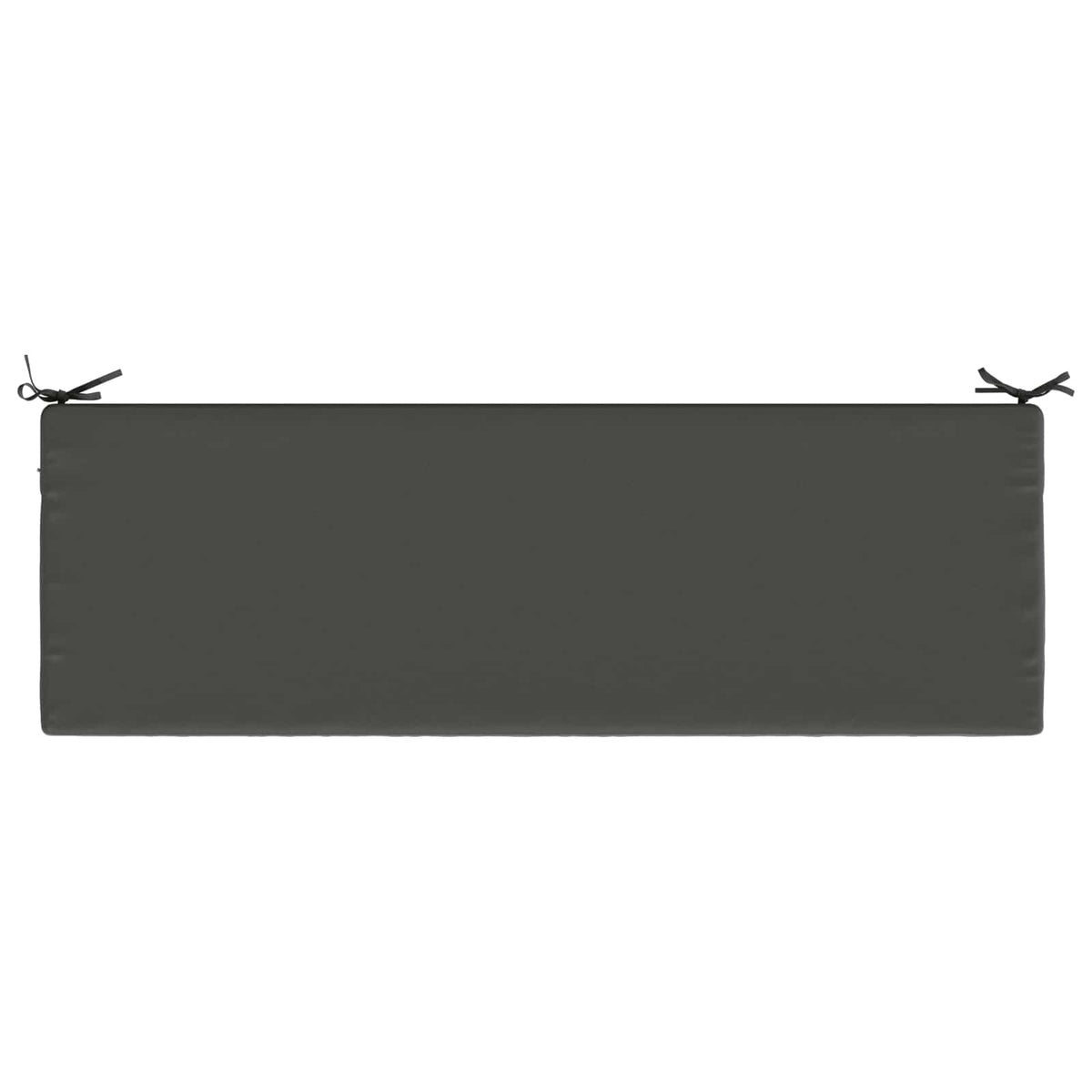 2-Piece Bench Cushions SOEST 2 pcs 100% Polyester Anthracite