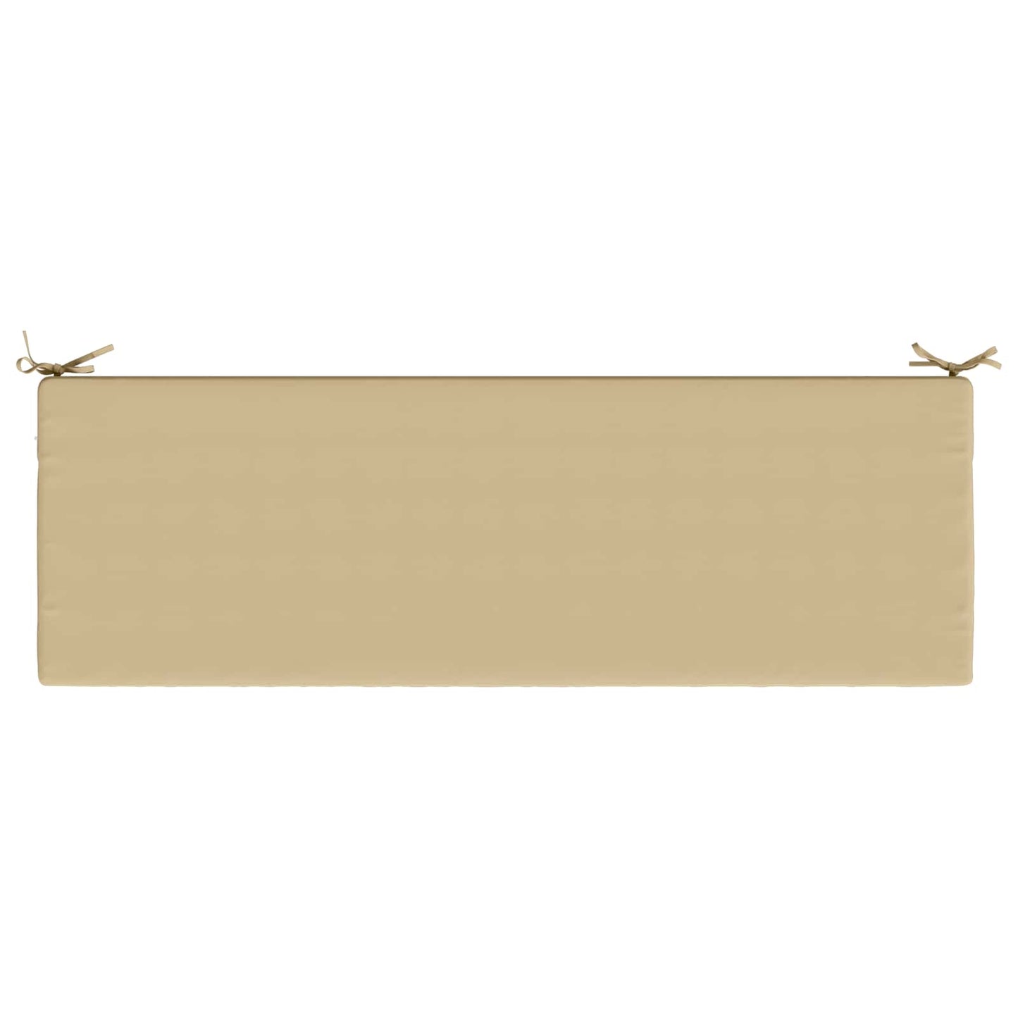 2-Piece Bench Cushions SOEST 2 pcs 100% Polyester Beige