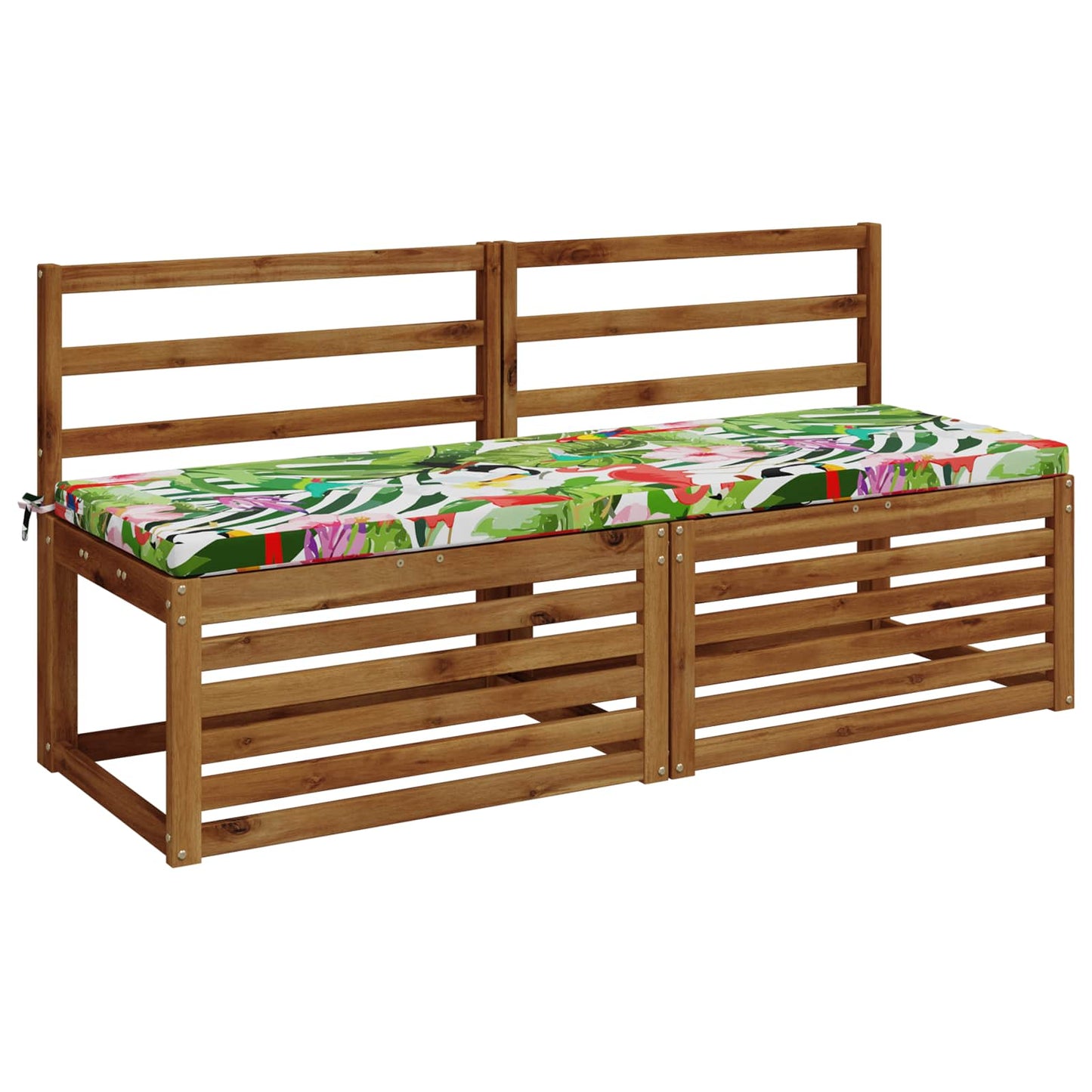 2-Piece Bench Cushions SOEST 2 pcs 100% Polyester Multicolour