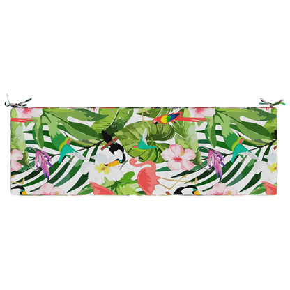 2-Piece Bench Cushions SOEST 2 pcs 100% Polyester Multicolour