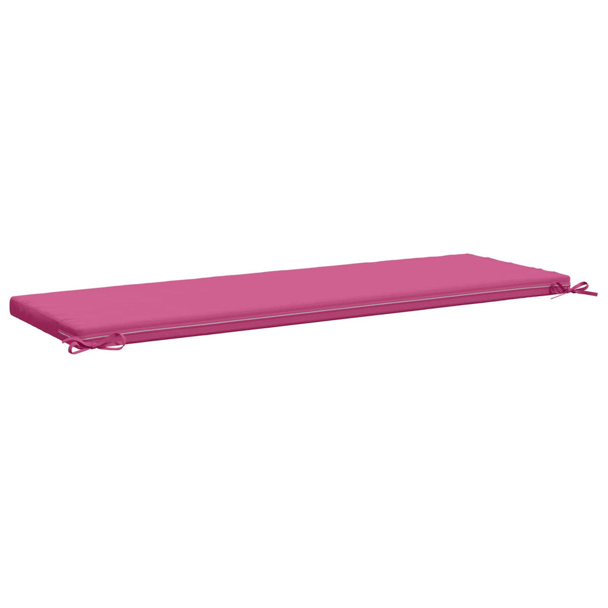 2-Piece Bench Cushions SOEST 2 pcs 100% Polyester Pink
