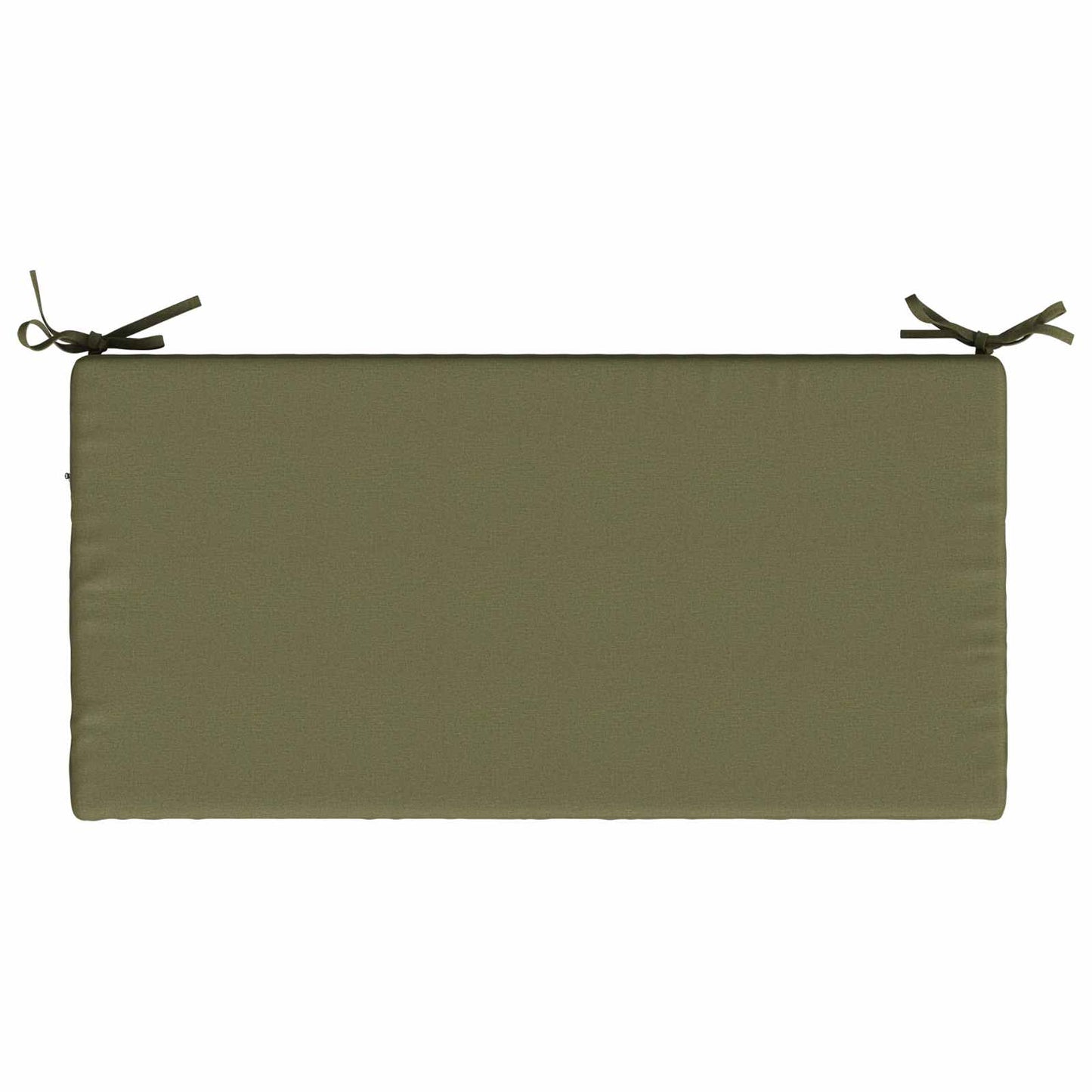 2-Piece Bench Cushions SOEST 2 pcs 100% Polyester Olive Green