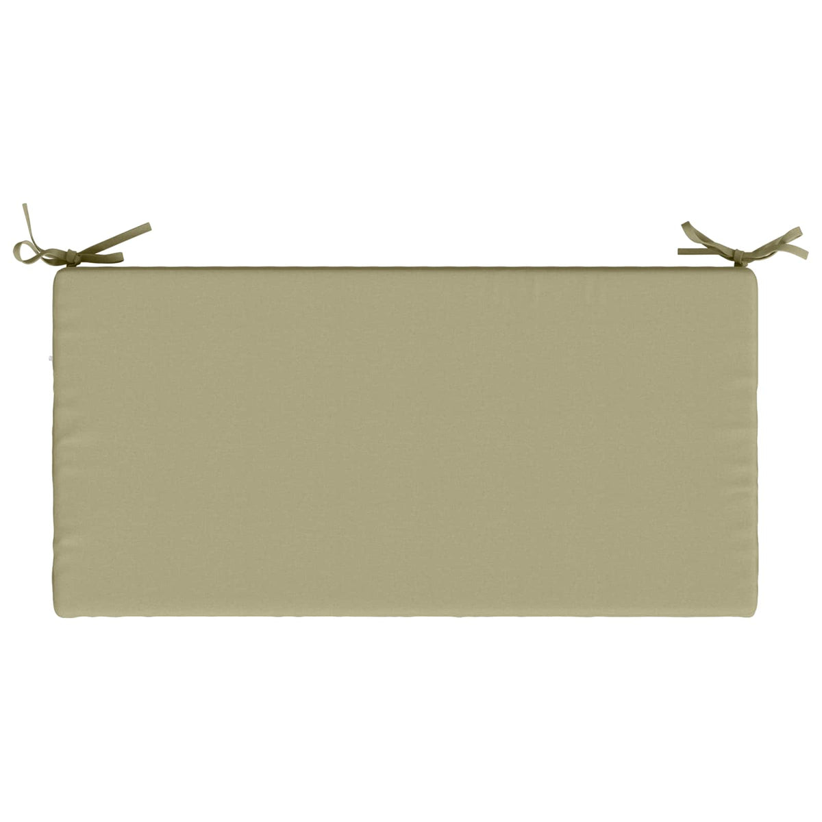 2-Piece Bench Cushions SOEST 2 pcs 100% Polyester Light Green