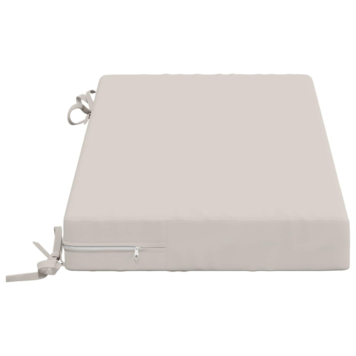 2-Piece Bench Cushions SOEST 2 pcs 100% Polyester White